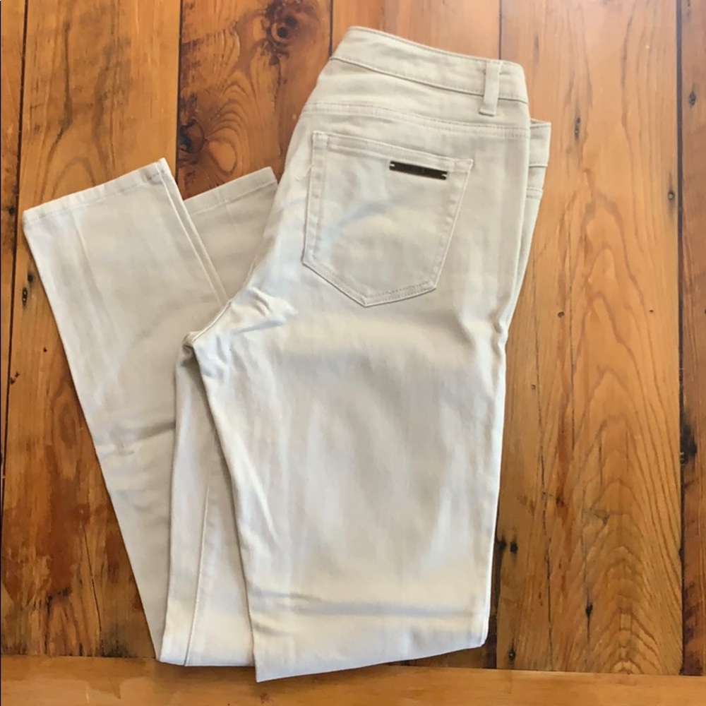 Michael Kors khaki/tan/beige size 6 skinny jeans